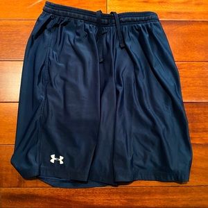 Under Armour Navy Shorts - Medium